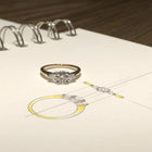 0.50 Pear Perfection Custom Ring