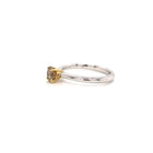 18K Champagne Diamond Ring