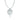 Rhodium Plated Silver Wheat Pendant with 18'' Chain