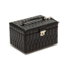 WOLF Caroline Medium Jewellery Box Black