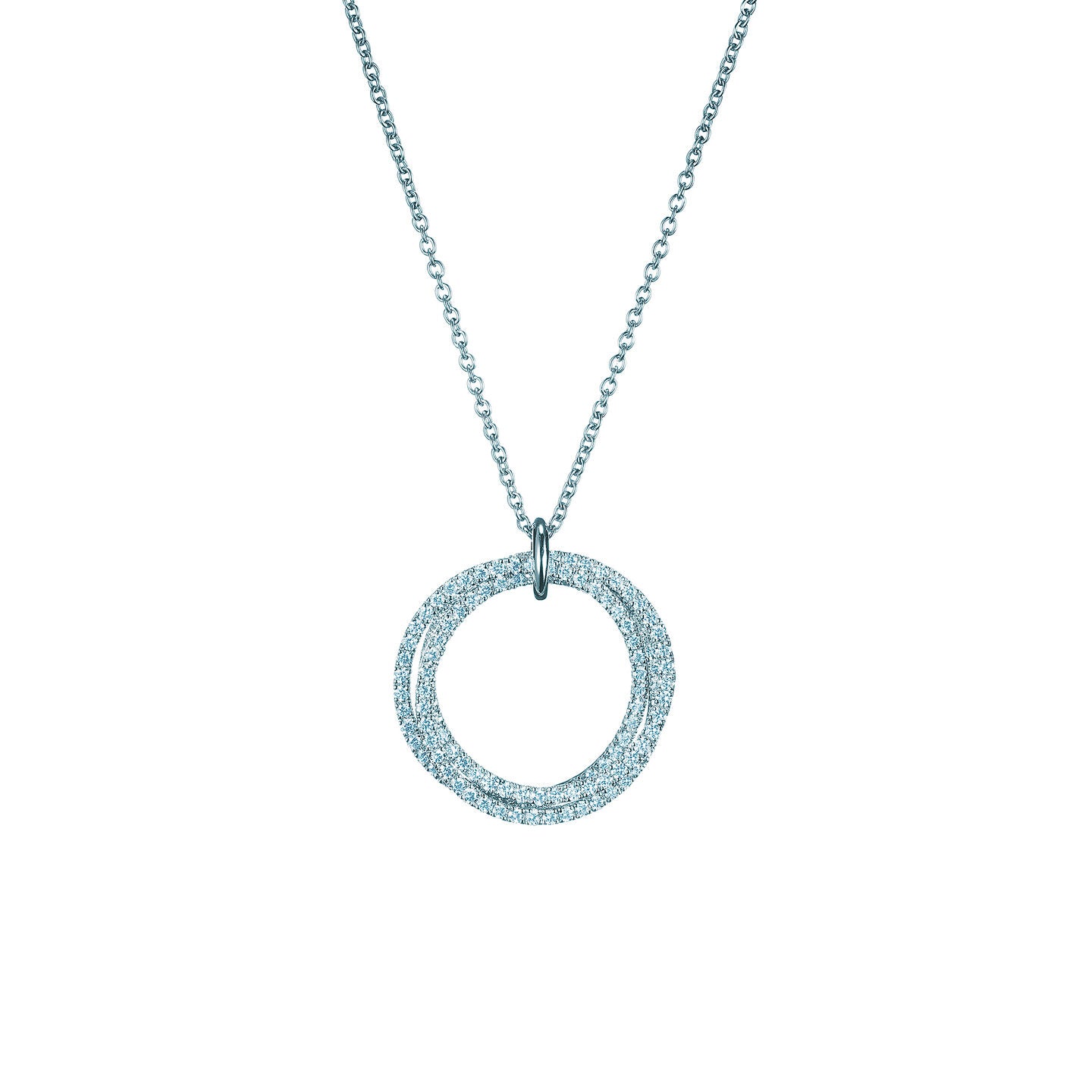 Birks Rosee Du Matin Diamond Circle Necklace
