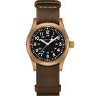 Hamilton Khaki Field Bronze Mechanical, model #H69459530, at IJL Since 1937