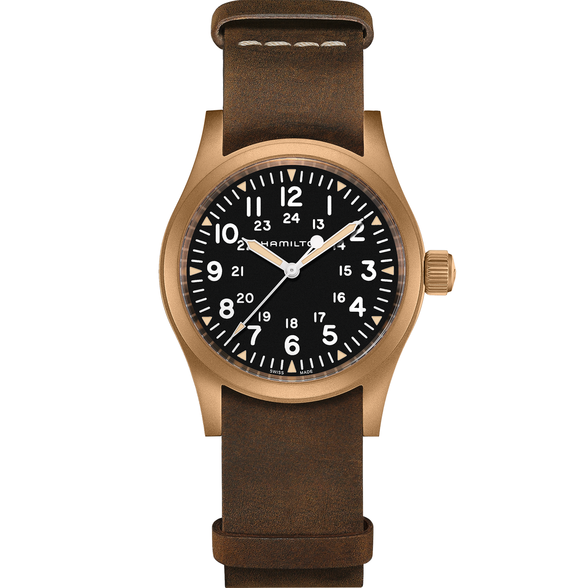 ジャンク HAMILTON KHAKI 自動巻 Hamilton Khaki Field Bronze Mechanical | IJL Since 1937