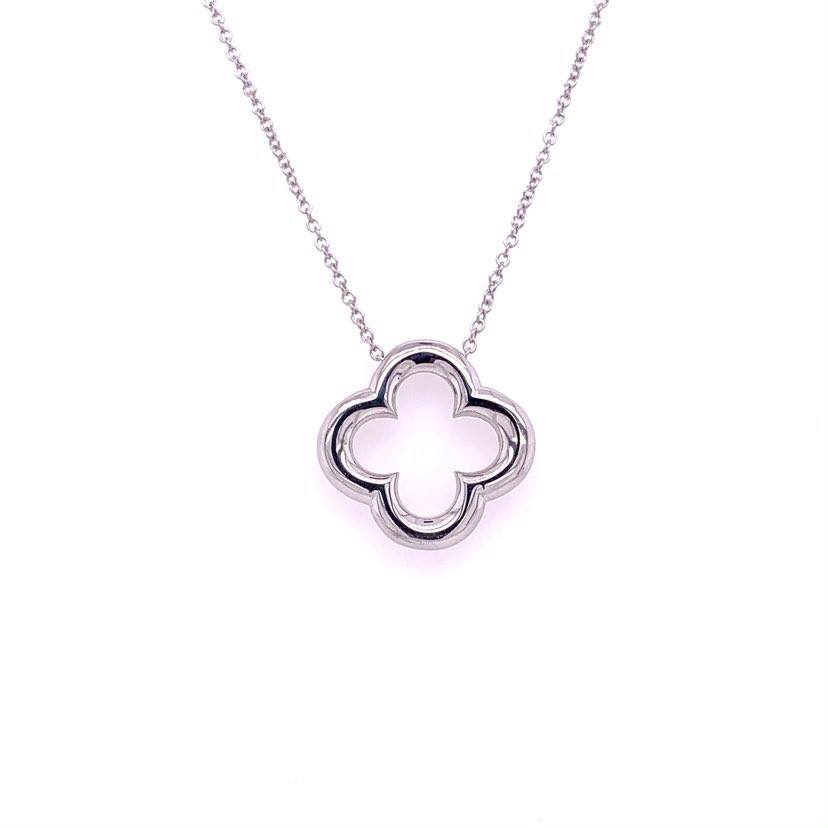 14KW Clover Necklace