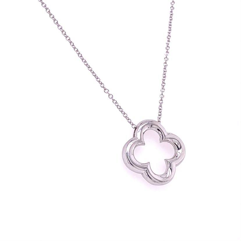 14KW Clover Necklace