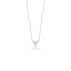 Roberto Coin 18K Diamond Love Letter Necklace "Y"