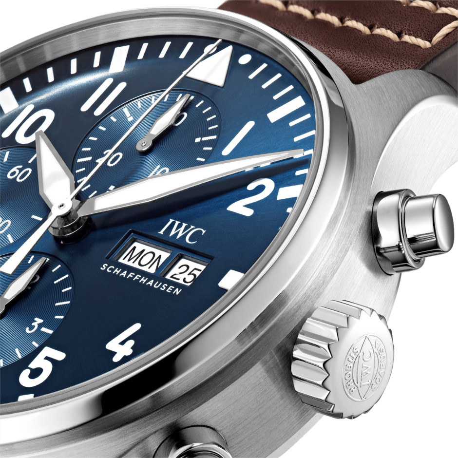 IWC Schaffhausen Pilot's Watch Chronograph Edition "Le Petit Prince", model #IW377714, at IJL Since 1937