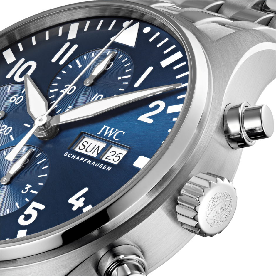 IWC Schaffhausen Pilot's Watch Chronograph Edition "Le Petit Prince", model #IW377717, at IJL Since 1937