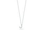 Roberto Coin 18K Diamond Love Letter Necklace "J"