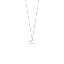 Roberto Coin 18K Diamond Love Letter Necklace "J"