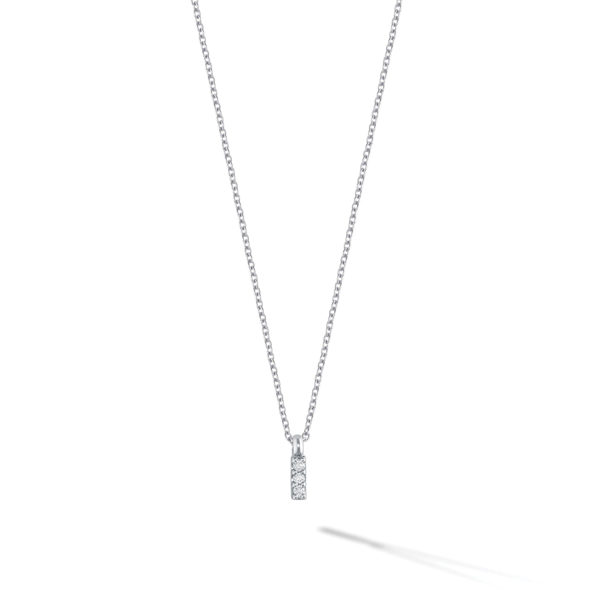 Birks Iconic 18K White Diamond Necklace