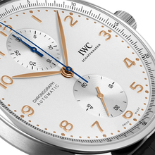 IWC Schaffhausen Portugieser Chronograph, model #IW371604, at IJL Since 1937