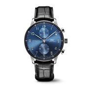 IWC Schaffhausen Portugieser Chronograph, model #IW371606, at IJL Since 1937
