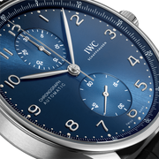 IWC Schaffhausen Portugieser Chronograph, model #IW371606, at IJL Since 1937