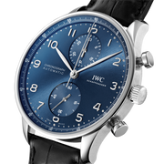 IWC Schaffhausen Portugieser Chronograph, model #IW371606, at IJL Since 1937
