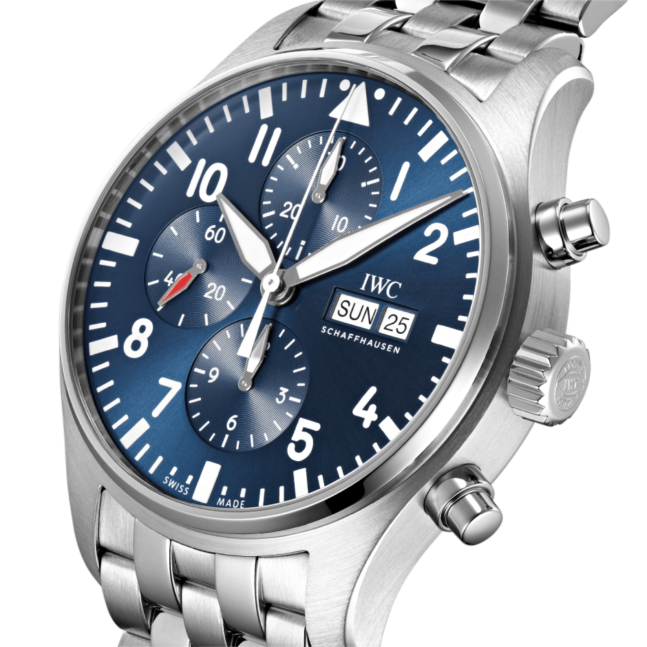 IWC Schaffhausen Pilot's Watch Chronograph Edition "Le Petit Prince", model #IW377717, at IJL Since 1937