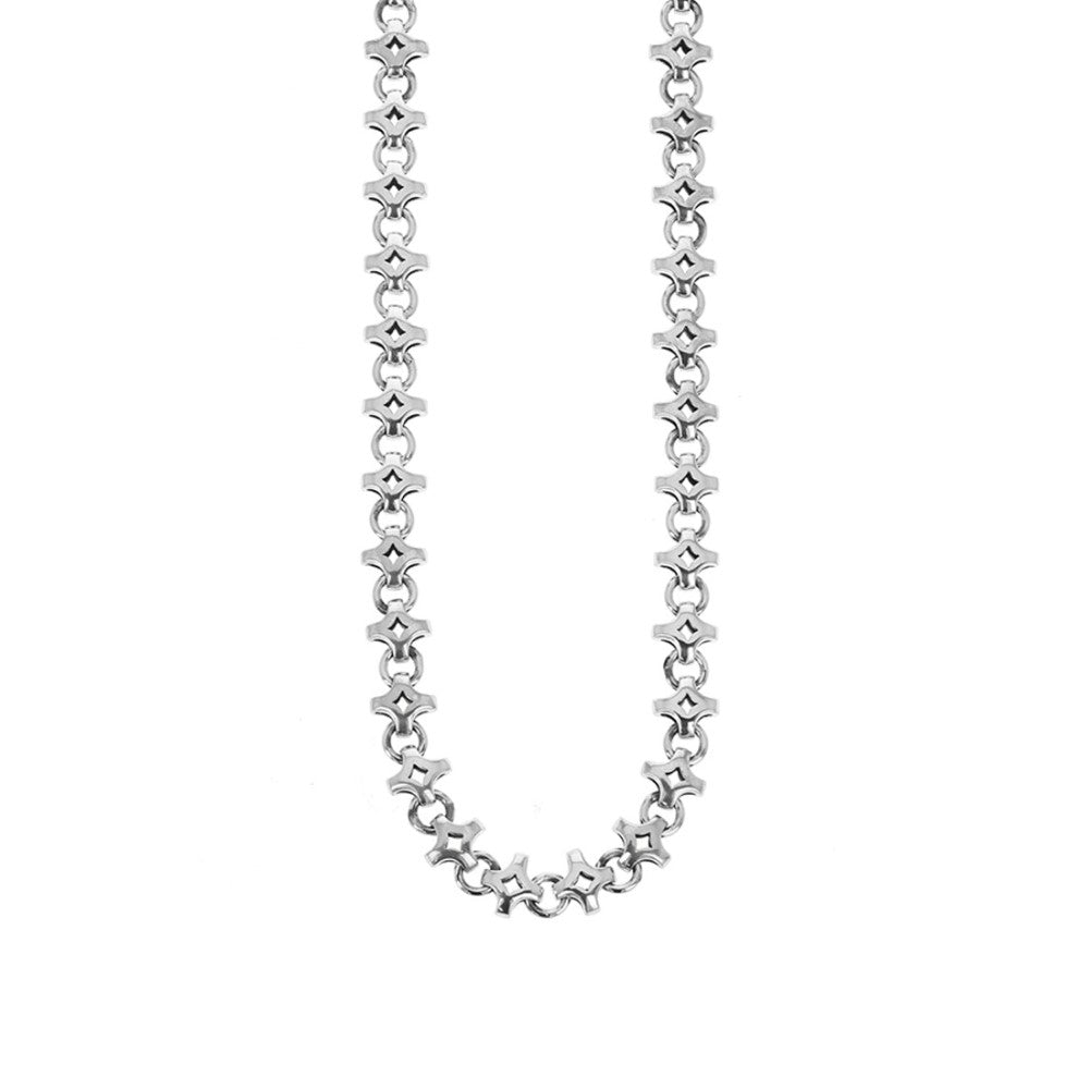 King Baby Small Diamond Link Necklace