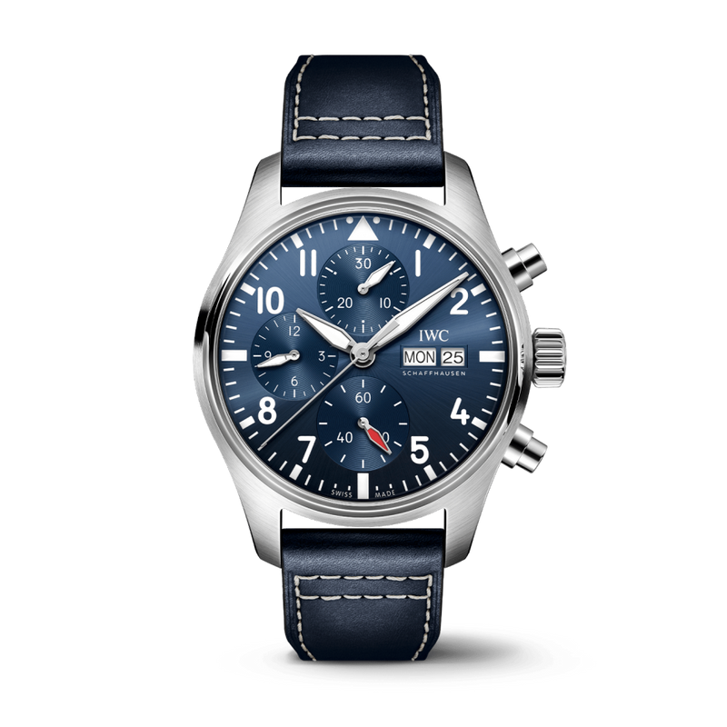 IWC Schaffhausen Pilot's Watch Chronograph 41, model #IW388101, at IJL Since 1937