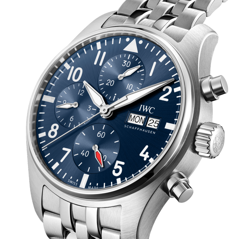 IWC Schaffhausen Pilot's Watch Chronograph 41, model #IW388102, at IJL Since 1937