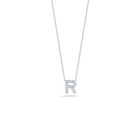 Roberto Coin 18K Diamond Love Letter Necklace "R"
