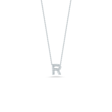 Roberto Coin 18K Diamond Love Letter Necklace "R"