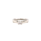 14K White Gold Solitaire Engagement Ring