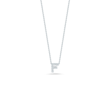 Roberto Coin 18K Diamond Love Letter Necklace "F"