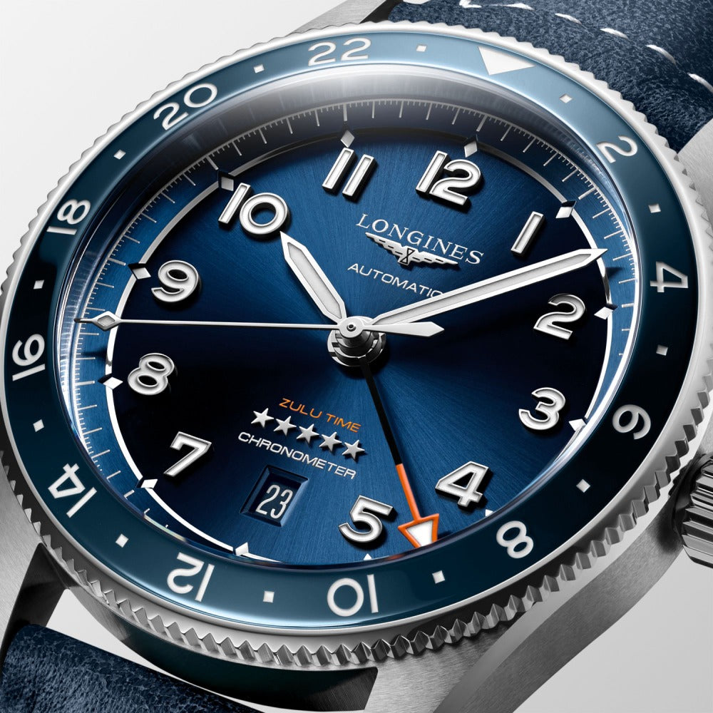 Longines Spirit Zulu Time 42mm IJL Since 1937