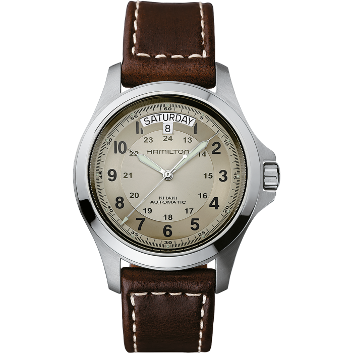 Hamilton Khaki Field King Auto, model #H64455523, at IJL Since 1937