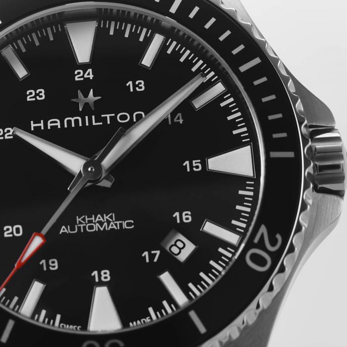 Hamilton Khaki Navy Scuba Auto, model #H82335131, at IJL Since 1937