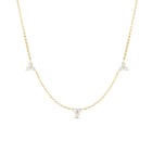 Roberto Coin 18KY Diamonds By The Inch Necklace