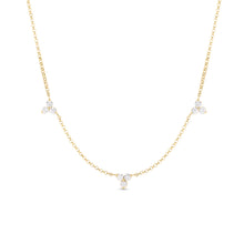 Roberto Coin 18KY Diamonds By The Inch Necklace