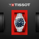 Tissot Gentleman Powermatic 80 Silicium, model #T127.407.11.041.00, at IJL Since 1937
