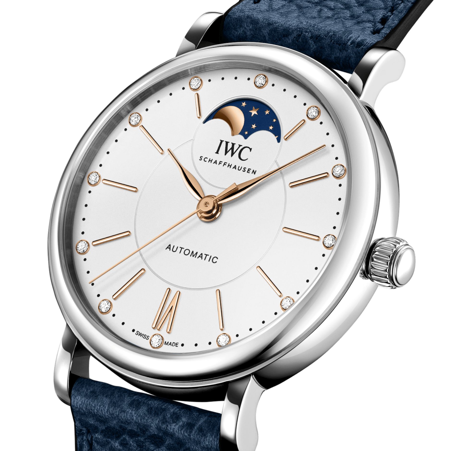 IWC Schaffhausen Portofino Automatic Moon Phase 37, model #IW459601, at IJL Since 1937