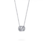 Birks Muse 18K White and Diamond Necklace