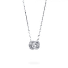 Birks Muse 18K White and Diamond Necklace