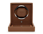 WOLF Cub Single Winder With Cover - Cognac