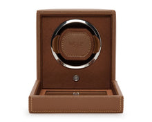 WOLF Cub Single Winder With Cover - Cognac