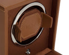 WOLF Cub Single Winder With Cover - Cognac