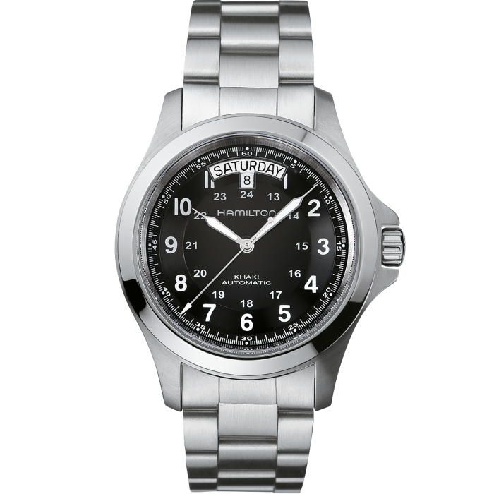 Hamilton Khaki Field King Auto, model #H64455133, at IJL Since 1937