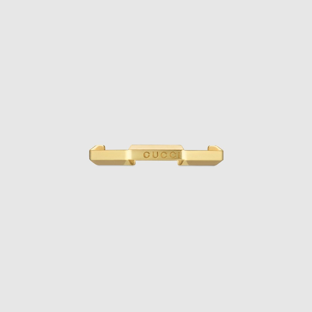 Gucci 18K Yellow Link to Love Ring