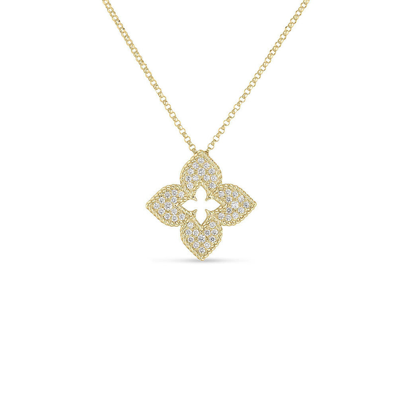 Roberto Coin 18KY Venetian Princess Necklace