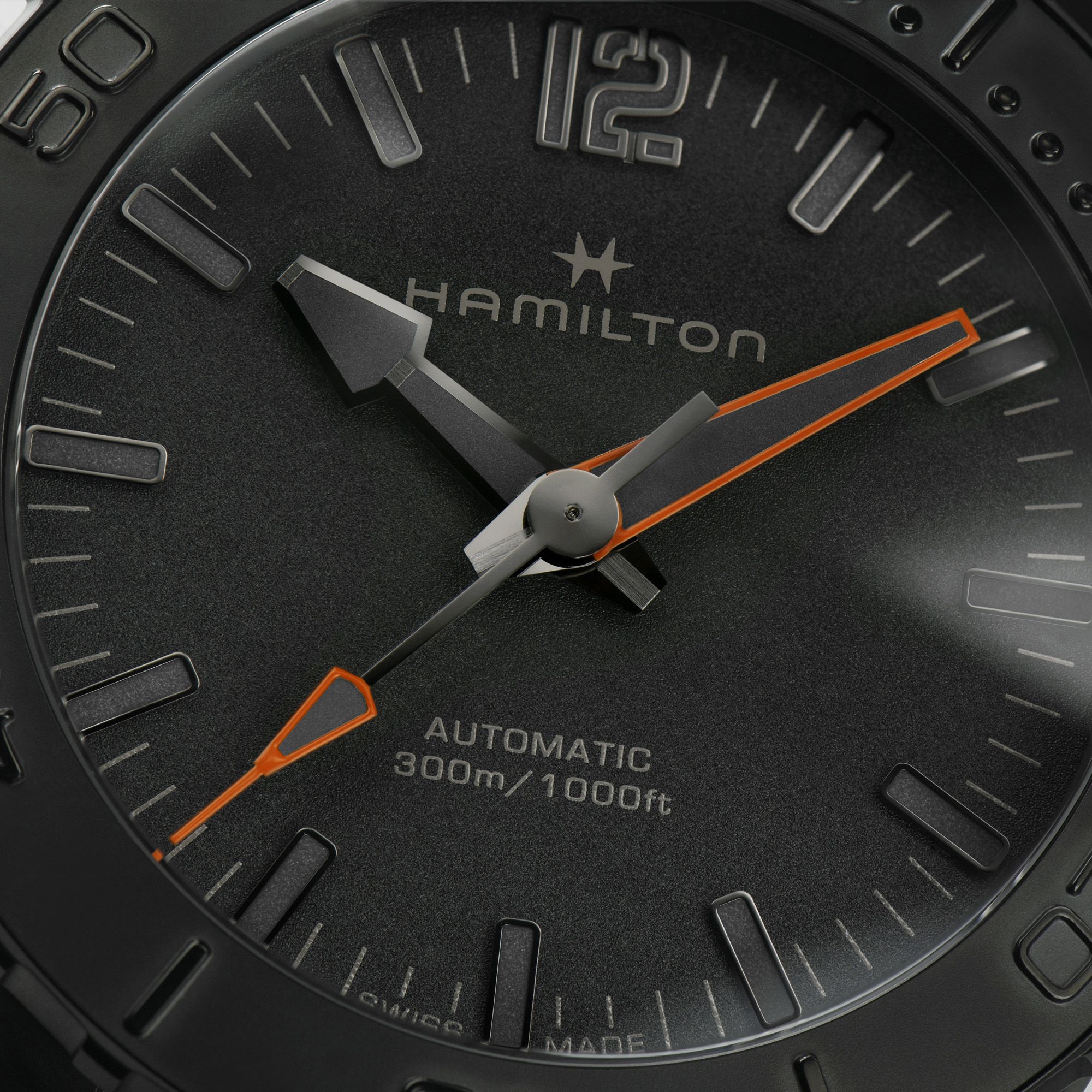 Hamilton Khaki Navy Frogman, model #H77845330, at IJL Since 1937