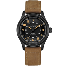Hamilton Khaki Field Titanium Auto, model #H70665533, at IJL Since 1937