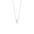 Roberto Coin 18K Diamond Love Letter Necklace "K"