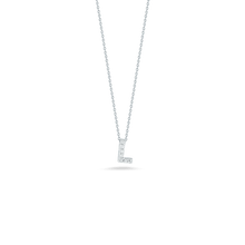 Roberto Coin 18K Diamond Love Letter Necklace "L"