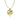 Yellow Gold Plated Silver Northern Lights Pendant with 18'' Chain