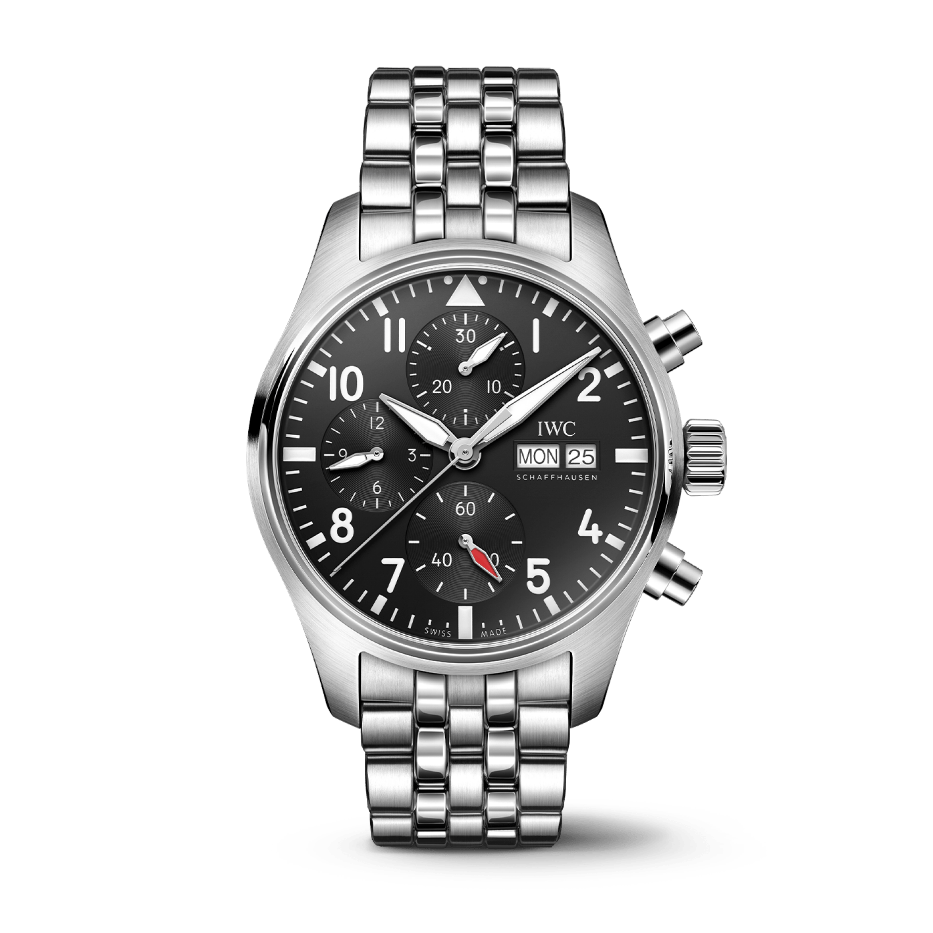 IWC Schaffhausen Pilot's Watch Chronograph 41, model #IW388113, at IJL Since 1937