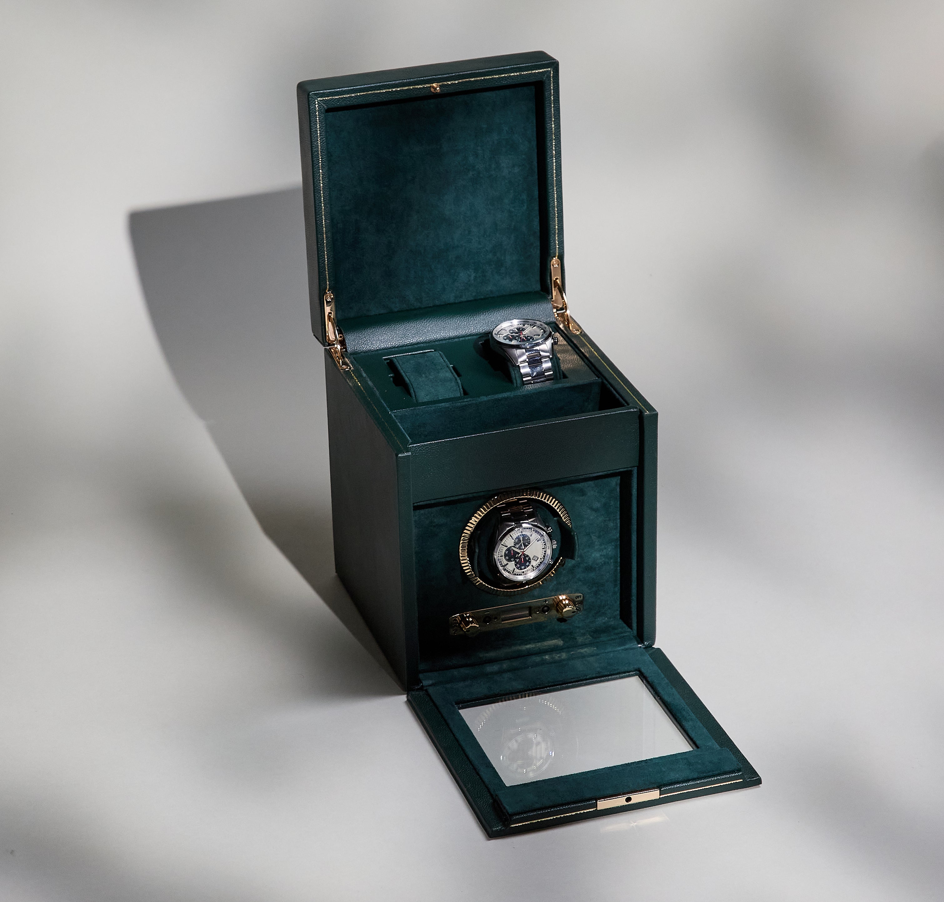 WOLF British Racing Green Single Watch Winder