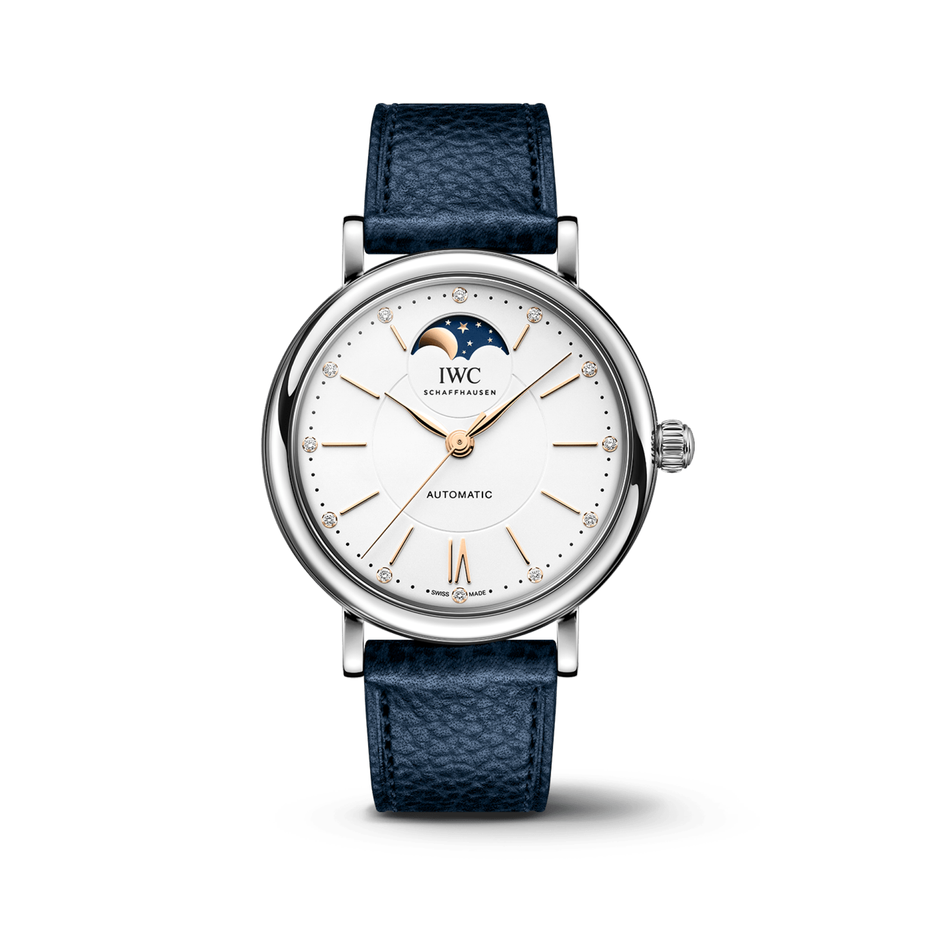 IWC Schaffhausen Portofino Automatic Moon Phase 37, model #IW459601, at IJL Since 1937